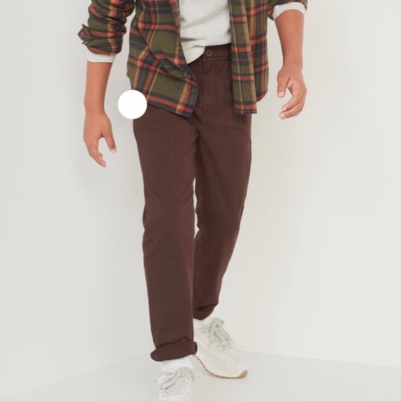 Old Navy Boys' Flex Taper Chinos BRAND NEW NEVER WORN - Picture 2 of 3